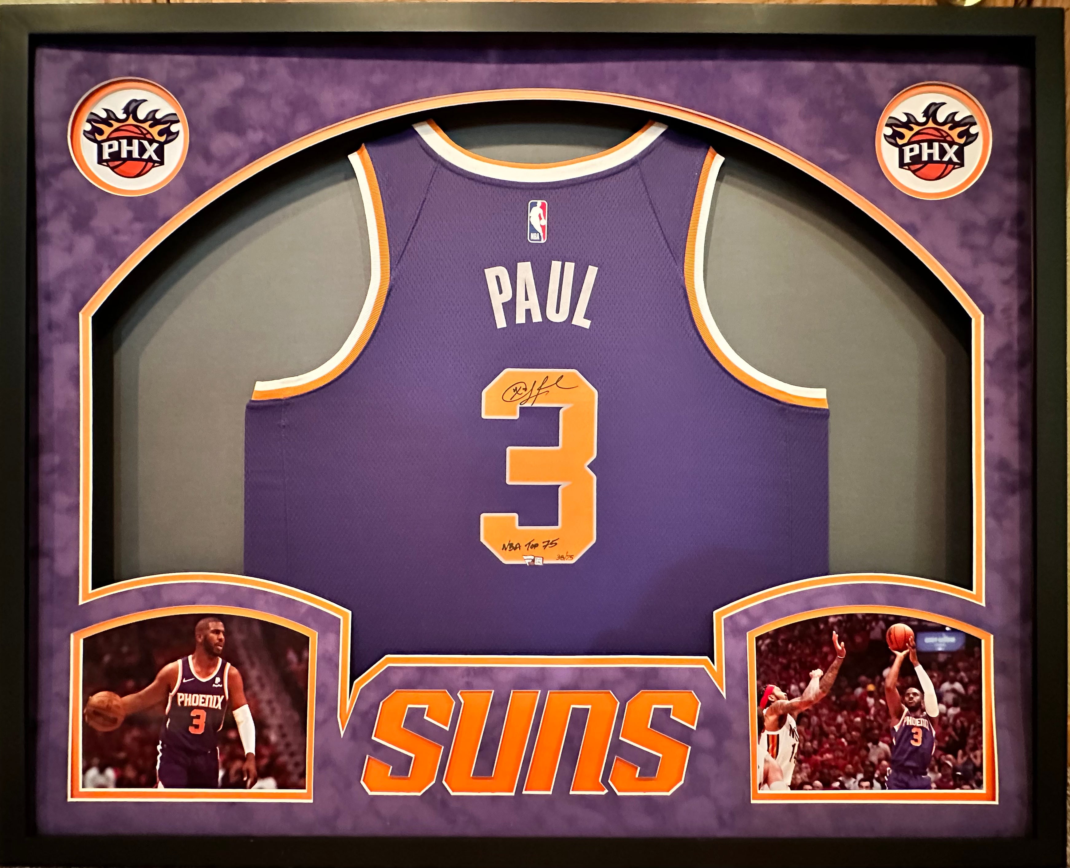Autographed Chris Paul Jersey (#3 Phoenix Suns)
